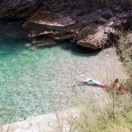 Seaside Secluded Cove Vele Gacice, Hvar - 14255 Apartman *